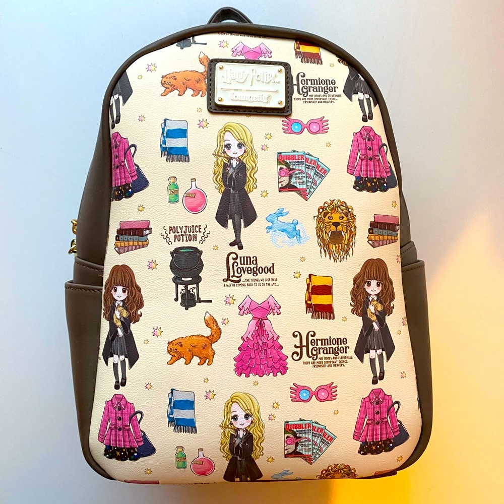 Loungefly Luna & Hermione Mini Backpack